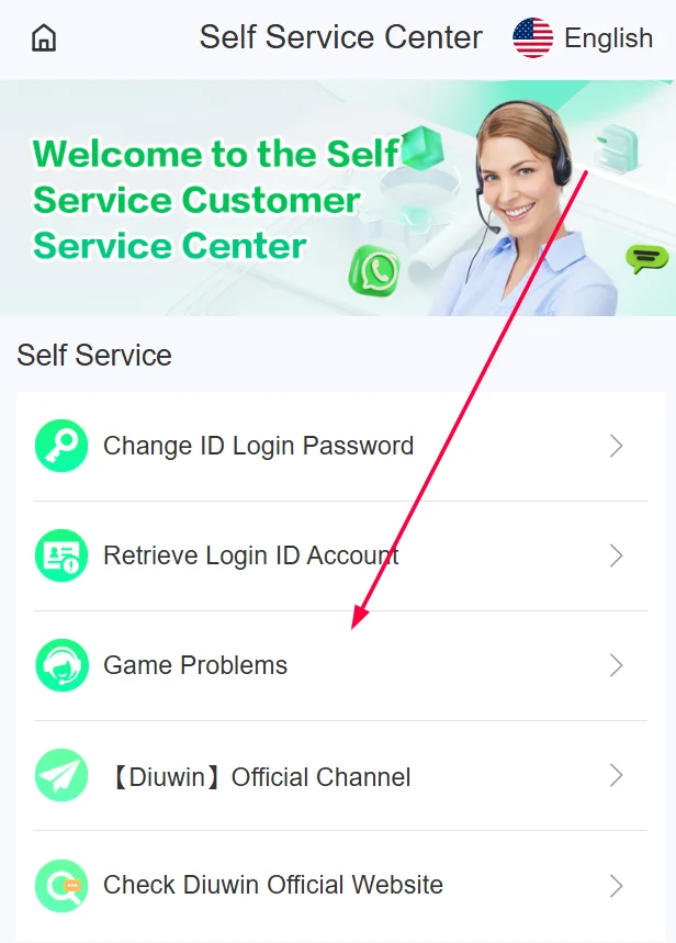 select the issue